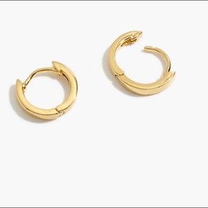 Madewell delicate collection Demi-fine huggie mini hoop earring
